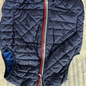 Tommy Hilfiger Navy Quilted Vest